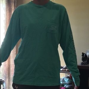 Green Vineyard Vines Long Sleeve T-Shirt